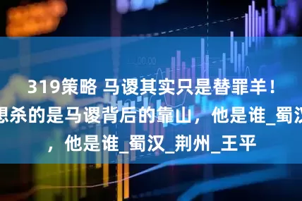 319策略 马谡其实只是替罪羊!诸葛亮真正想杀的是马谡背后的靠山,他是谁_蜀汉_荆州_王平