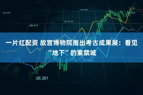 一片红配资 故宫博物院推出考古成果展:看见“地下”的紫禁城